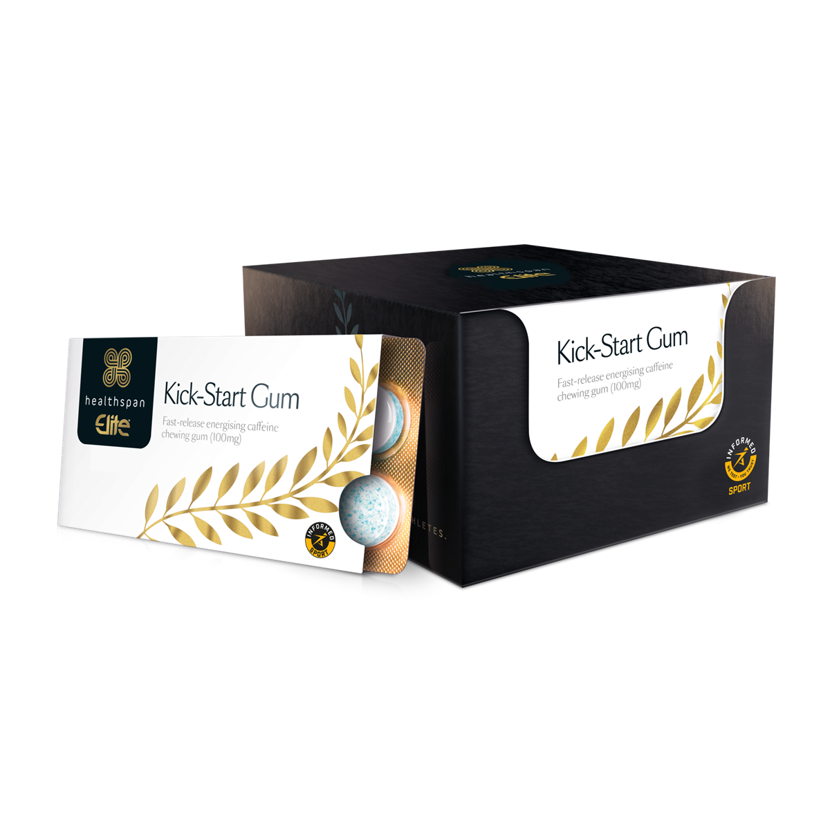 Fast Release Caffeine Gum Batch Tested Elite